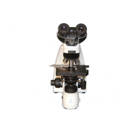 Mt Microscope MT-51 LED Trinocular Research Grade Biological Plan 4x, 10x, 40x, 100x ...