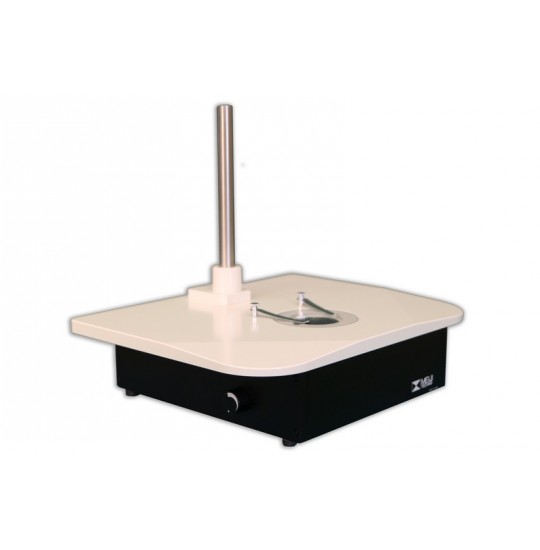 BD-M-LED Pole Stand with Rotatable Mirror and LED Lighting