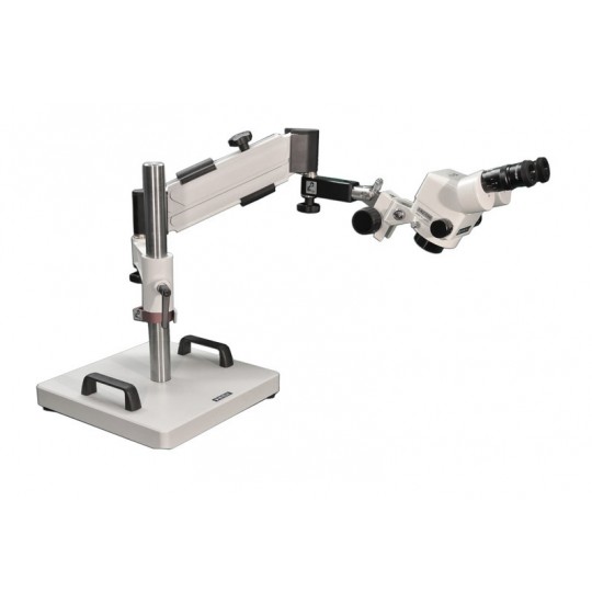 EMZ-13H + MA522 + FSC + SAS-3 (10X - 70X) Stand Configuration System, Working Distance: 90mm (3.54")