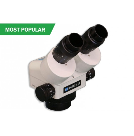 EMZ-5 (0.7x - 4.5x) Binocular Greenough Design, Stereo Zoom Body, Working Distance 3.7" (93mm) 