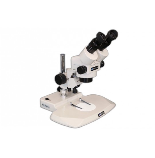 EMZ-5D + MA502 + PKL-1 (7X - 45X) Stand Configuration System, Working Distance: 93mm (3.66")