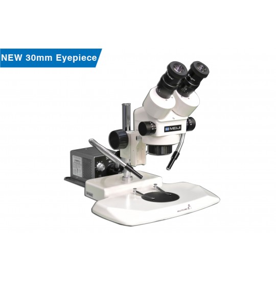 EMZ-5H + MA522 + FOL-161 + PK (7X - 45X) Stand Configuration System, Working Distance: 93mm (3.66")