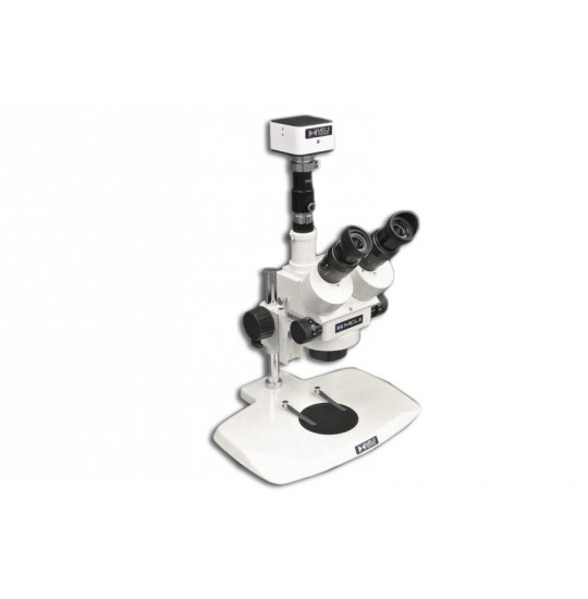 EMZ-5TR + MA502 + PK + MA151/35/20 + HD2600T (7X - 45X) Stand Configuration System, Working Distance: 93mm (3.66")