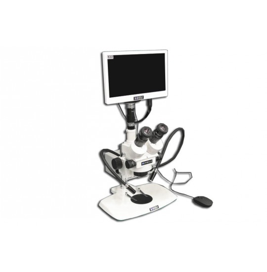EMZ-5TRH + MA522 + PK + FT191 + MA151/35/03 + HD1000-LITE-M (7X - 45X) Stand Configuration System, Working Distance: 93mm (3.66")