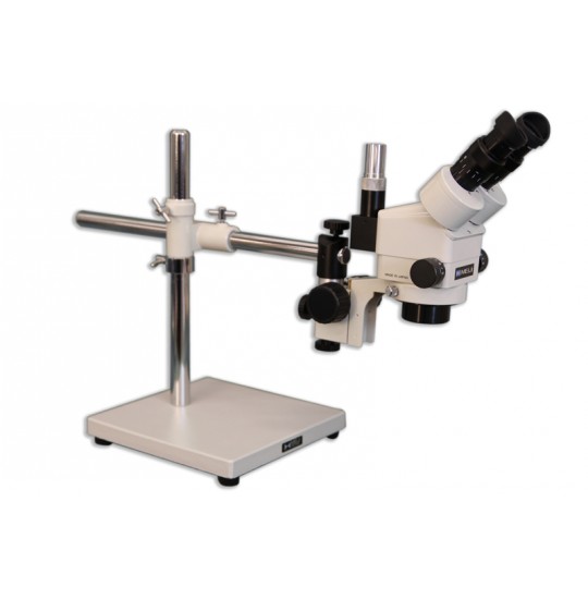 EMZ-13TR + MA502 + F + S-4100 (10X - 70X) Stand Configuration System, Working Distance: 90mm (3.54")