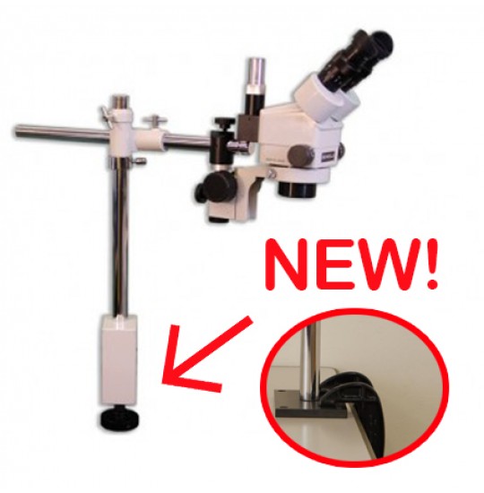 EMZ-13TR + MA502 + F + S-4500 (10X - 70X) Stand Configuration System, Working Distance: 90mm (3.54")