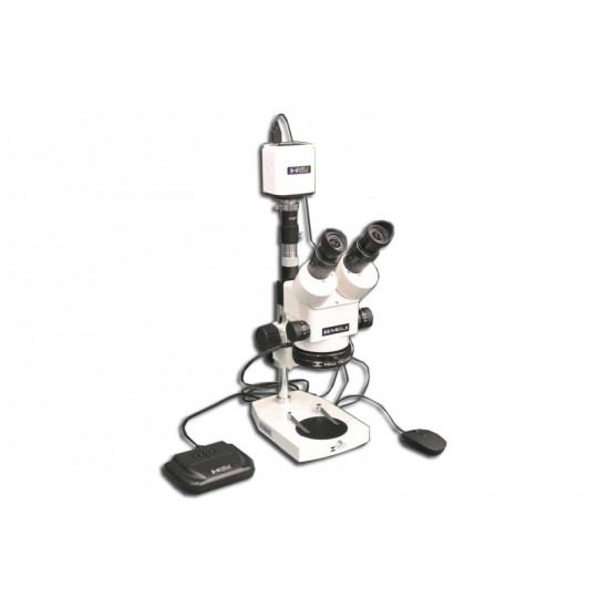 EMZ-8TR + MA502 + P + MA961D/80/ESD (Daylight) + MA151/35/03 + HD1500T (7X - 45X) Stand Configuration System, Working Distance: 104mm (4.09")