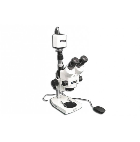 EMZ-8TRH + MA522 + P + MA151/35/03 + HD1500T (7X - 45X) Stand Configuration System, Working Distance: 104mm (4.09")