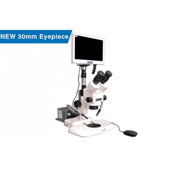 EMZ-13TRH + MA522 + FOL-161 + MA151/35/04 + HD1500TM + PK (1.0X to 7.0X) Stands Configured Systems, W.D. 90mm (3.54")