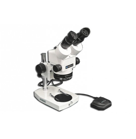 EMZ-8U + MA502 + P + MA961W/40 (Warm White) (7X - 45X) Stand Configuration System, Working Distance: 104mm (4.09")