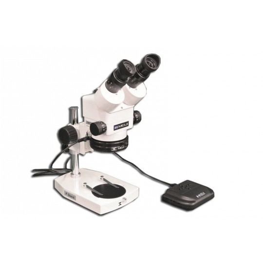 EMZ-8U + MA502 + P + MA961W/80/ESD (Warm White) (7X - 45X) Stand Configuration System, Working Distance: 104mm (4.09")
