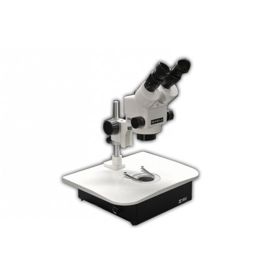  EMZ-8UD + MA502 + F + BD-M-LED (7X - 45X) Stand Configuration System, Working Distance: 104mm (4.09")
