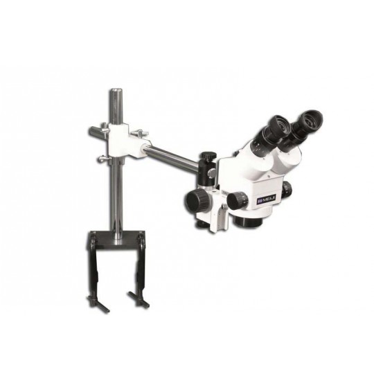 EMZ-8U + MA502 + F + S-4500 (WHITE) (7X - 45X) Stand Configuration System, Working Distance: 104mm (4.09")