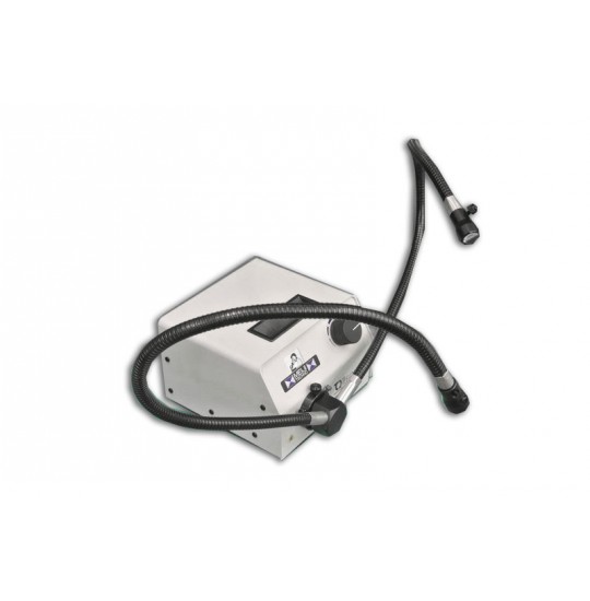 FQ151/220 Dual Arm Fiber Halogen Illumination System, 220VAC, 24" Arm Length
