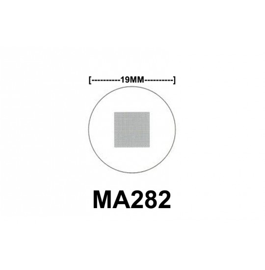MA282 Eyepiece Micrometer, 10mm square divided into 400 units