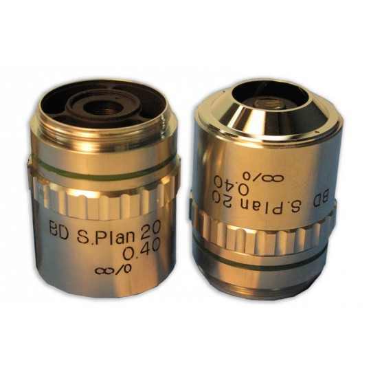 MA333 B.D. S Plan 20X Objective ? Dry Metallurgical Brightfield/Darkfield Objective for ML7500 and ML8500 Series [DISCONTINUED]