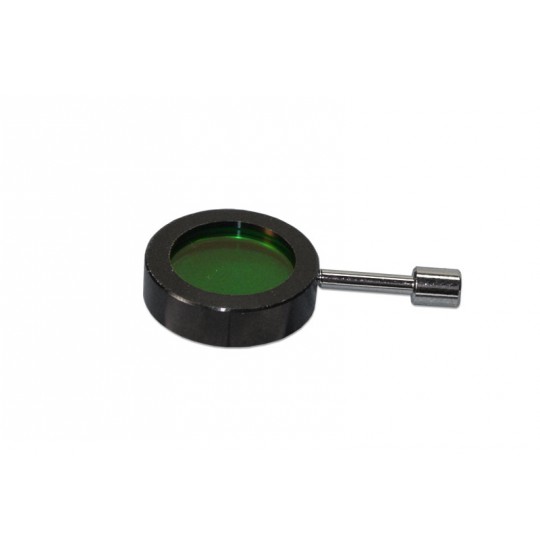 MA755 G533 Green Clear Filter in Lolli-Pop Metal Mount