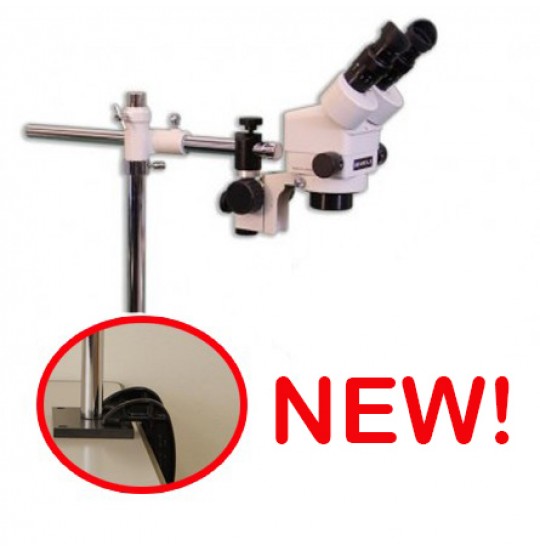 EMZ-8U + MA502 + F + S-4500 (7X - 45X) Stand Configuration System, Working Distance: 104mm (4.09")