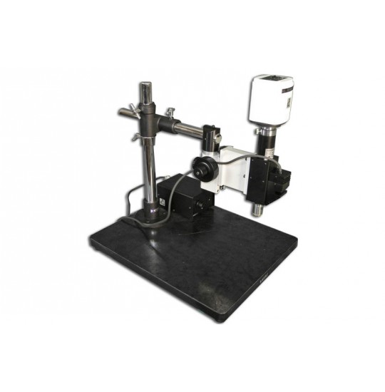 VM-1V-LED + MA871 + VM-MU + HD1500T - 1X with Vertical C-mount Video Microscope Configuration