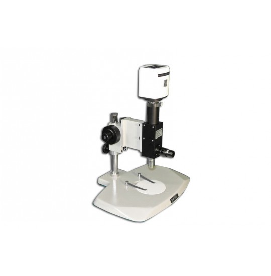 VM-1V + MA871 + VM-PK + HD1500T - 1X with Vertical C-mount Video Microscope Configuration
