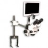 EMZ-13TR + MA502 + F + S-4500 + MA151/35/03 + HD1500TM (WHITE) (10X - 70X) Stand Configuration System, W.D. 90mm (3.54")