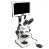 EMZ-13TR + MA502 + P + MA302 + MA961D/S/ESD (Daylight) + MA151/35/03 + HD1500MET-M (10X - 70X) Stand Configuration System, Working Distance: 90mm (3.54")