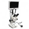 EMZ-5TR + MA502 + P + MA151/35/03 + HD1500TM (7X - 45X) Stand Configuration System, Working Distance: 93mm (3.66")