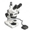 EMZ-5TR + MA502 + P + MA961W/40 (Warm White) (7X - 45X) Stand Configuration System, Working Distance: 93mm (3.66")