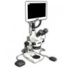 EMZ-5TRH + MA522 + P + MA961W/40 (Warm White) + MA151/35/03 + HD1000-LITE-M (7X - 45X) Stand Configuration System, Working Distance: 93mm (3.66")