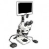 EMZ-5TRH + MA522 + P + MA961C/40 (Cool White) + MA151/35/03 + HD1500TM (7X - 45X) Stand Configuration System, Working Distance: 93mm (3.66")