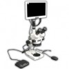 EMZ-5TRH + MA522 + P + MA961D/80/ESD (Daylight) + MA151/35/03 + HD1000-LITE-M (7X - 45X) Stand Configuration System, Working Distance: 93mm (3.66")