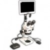 EMZ-5TRH + MA522 + P + MA961C/80/ESD (Cool White) + MA151/35/03 + HD1500TM (7X - 45X) Stand Configuration System, Working Distance: 93mm (3.66")