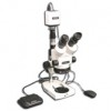 EMZ-8TR + MA502 + P + MA961C/80/ESD (Cool White) + MA151/35/03 + HD1500T (7X - 45X) Stand Configuration System, Working Distance: 104mm (4.09")