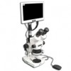 EMZ-8TRH + MA522 + P + MA302 + MA961C/S/ESD (Cool White) + MA151/35/03 + HD1000-LITE-M (7X - 45X) Stand Configuration System, Working Distance: 104mm (4.09")