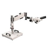 EMZ-10H + MA522 + FS + SAS-3 (7X - 45X) Stand Configuration System, Working Distance: 110mm (4.3")