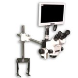 EMZ-13TR + MA502 + F + S-4500 + MA151/35/03 + HD1500TM (WHITE) (10X - 70X) Stand Configuration System, W.D. 90mm (3.54")