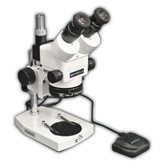 EMZ-13TRH + MA522 + P + MA961C/40 (Cool White) (10X - 70X) Stand Configuration System, Working Distance: 90mm (3.54")