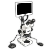 EMZ-13TRH + MA522 + P + MA961D/40 (Daylight) + MA151/35/03 + HD1000-LITE-M (10X - 70X) Stand Configuration System, Working Distance: 90mm (3.54")