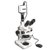 EMZ-5TR + MA502 + P + MA302 + MA961D/S/ESD (Daylight) + MA151/35/03 + HD1500T (7X - 45X) Stand Configuration System, Working Distance: 93mm (3.66")