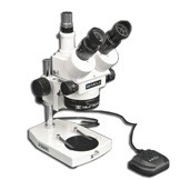 EMZ-5TR + MA502 + P + MA961C/40 (Cool White) (7X - 45X) Stand Configuration System, Working Distance: 93mm (3.66")
