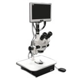 EMZ-5TRH + MA522 + F + BD-M-LED + MA151/35/03 + HD1000-LITE-M (7X - 45X) Stand Configuration System, Working Distance: 93mm (3.66")