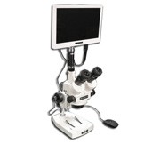 EMZ-5TRH + MA522 + PC +MA151/35/03 + HD1000-LITE-M (7X - 45X) Stand Configuration System, Working Distance: 93mm (3.66")