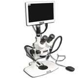 EMZ-5TRH + MA522 + PK + FT191 + MA151/35/03 + HD1000-LITE-M (7X - 45X) Stand Configuration System, Working Distance: 93mm (3.66")