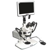 EMZ-5TRH + MA522 + PK + FT191 + MA151/35/03 + HD1500TM (7X - 45X) Stand Configuration System, Working Distance: 93mm (3.66")