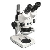 EMZ-8TR + MA502 + P + MA302 + MA961W/S/ESD (Warm White) (7X - 45X) Stand Configuration System, Working Distance: 104mm (4.09")