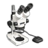 EMZ-8TR + MA502 + P + MA961C/40 (Cool White) (7X - 45X) Stand Configuration System, Working Distance: 104mm (4.09")