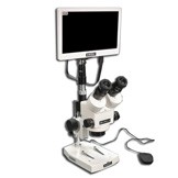 EMZ-8TRH + MA522 + P + MA151/35/03 + HD1500MET-M (7X - 45X) Stand Configuration System, Working Distance: 104mm (4.09")