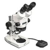EMZ-8U + MA502 + P + MA961D/40 (Daylight) (7X - 45X) Stand Configuration System, Working Distance: 104mm (4.09")