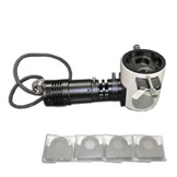 MA806/LED Vertical Koehler LED Illuminator with Sliding Rotatable Polarizer
