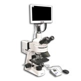 MT6300CL-HD1000-LITE-M/0.3 100X-1000X Trinocular Epi-Fluorescence Biological Microscope with LED Light Source with HD Camera Monitor (HD1000-LITE-M)
